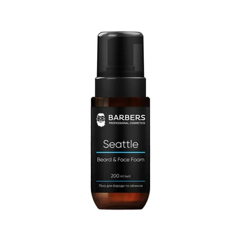 Пена для бороды и лица 2 в 1 Barbers Seattle 200 мл