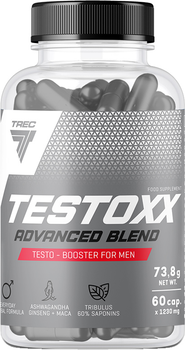 Бустер тестостерону Trec Nutrition Testoxx 60 капсул (5902114040611)
