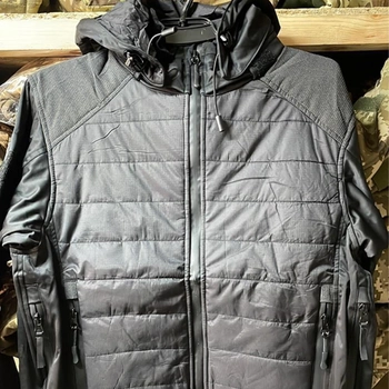 Мужская Куртка Level 7 с Мембраной и Пуховым утеплителем черная размер 2XL