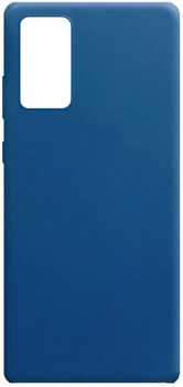 Панель Beline Silicone для Samsung Galaxy Note 20 Blue (5903657575639)