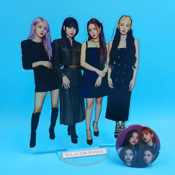 Акриловая фигурка Blackpink 1 + Значок в подарок