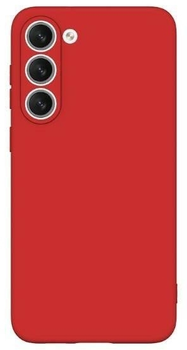 Etui Beline Silicone do Samsung Galaxy S23 Plus Red (5905359810858)