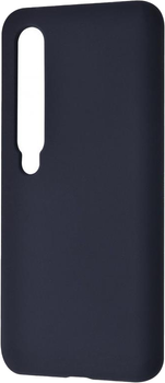 Etui Beline Silicone do Xiaomi Mi 10 5G/Mi 10 Pro Black (5903919067407)