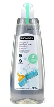 Засіб для миття пляшечок і сосок Suavinex Detergente Para Biberones y Tetinas 500 мл (8426420032247)