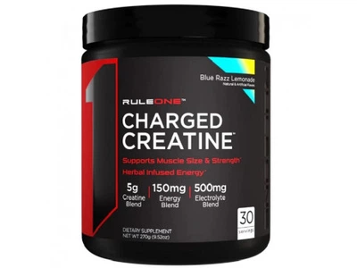 Креатин Rule 1 Charged Creatine 270 грамм Вкус Снежный конус