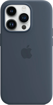 Etui Apple MagSafe Silicone Case do Apple iPhone 14 Pro Storm Blue (194253416470)