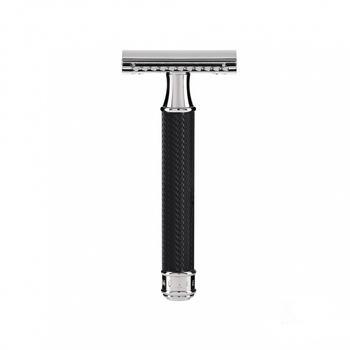 Бритва для гоління Т-подібна Muehle R 89 Black Closed Comb