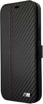 Чохол-книжка BMW M Collection Carbon Stripe для Apple iPhone 12 mini Black (3700740492758)
