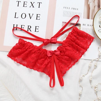 Сексуальные трусики с свободным доступом Sexy OneSize красный (8-78)