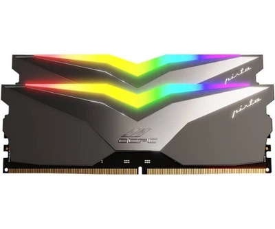 Пам'ять DDR5 32Gb 5200MHz (2*16Gb) OCPC PISTA RGB C40 Titan, Retail Kit