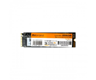 SSD M.2 Mibrand Caiman 256GB NVMe 2280 PCIe 3.0 3D NAND
