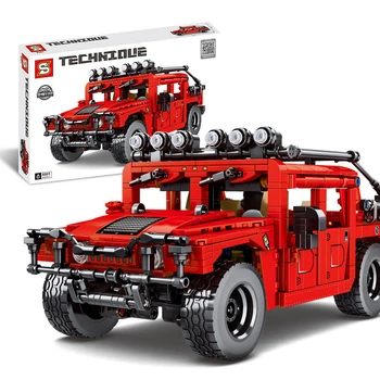 Конструктор внедорожник Hummer SY BLOCK 8501, 953 детали