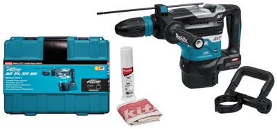 Перфоратор аккумуляторный Makita HR005GZ01 с модулем AWS (XGT, 8.0 Дж, SDS-MAX, без аккумуляторов и зарядного устройства)