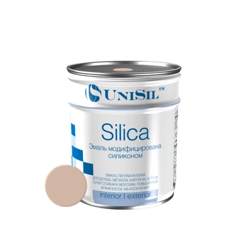 Емаль пентафталева Unisil Silica бежева 0.9 кг