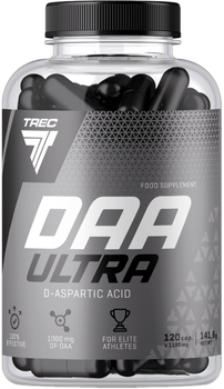 Дієтична добавка Trec Nutrition DAA Ultra 120 капсул (5902114016036)