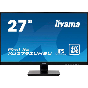 Монітор 27" Iiyama XU2792UHSU-B1 UHD IPS 75Hz (XU2792UHSU-B1)