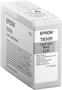 Tusze do drukarek Epson T850900, Light Black 80 ml (10343914940)