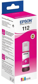 Tusz Epson EcoTank 112 Pigment Magenta 70 ml (8715946674766)