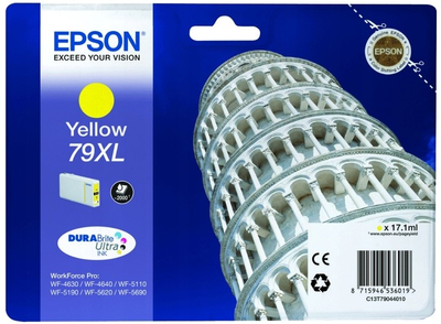Tusz Epson DURABrite 79 XL Ultra Yellow 17 ml (8715946536019)