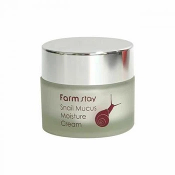 Зволожуючий крем з муцином равлики FarmStay Snail Mucus Moisture Cream 50 ml