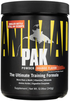 Дієтична добавка Universal Nutrition Animal Pak Pl 342 г Апельсин (0039442132215)