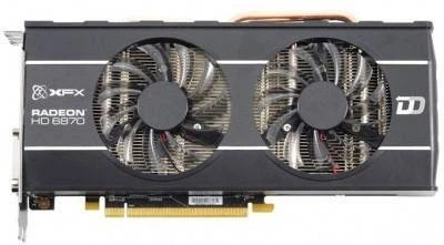 Видеокарта XFX PCI-Ex AMD RADEON HD 6870 1GB GDDR 5 ( 256 BIT ) ( DVI, HDMI, miniDisplayPORT ) Б/У