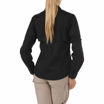 Сорочка тактична 5.11 Tactical Women's TACLITE Pro Long Sleeve Shirt Black XL (62070-019)