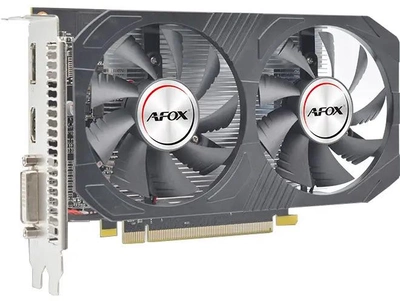 Видеокарта AFOX PCI-Ex Radeon RX 550 8GB GDDR5 (128bit) (1183/6000) (DVI, HDMI, DisplayPort) (AFRX550-8192D5H4-V6)