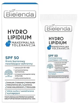 Увлажняющий и защитный барьерный крем - Bielenda Hydro Lipidium SPF50 30ml (1228500-134561)