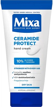 Защитный крем с керамидами для сухой кожи рук - Mixa Ceramide Protect Hand Cream 100ml (1253975-144457)