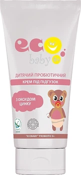Детский пробиотический крем под подгузник - Acme Pharma EcoBaby Probiotic 0+ 90ml (1259469-145618)