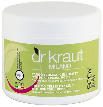 Антицеллюлитная термогрязь для тела с перцем чили - Dr.Kraut Thermo Cellulite Mud 500ml (1169858-124727)