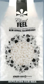 Синтетичний віск для депіляції, у гранулах "Cloud Feel" - Simple Use Beauty Senses Depilation Wax 800ml (1059030-141579)