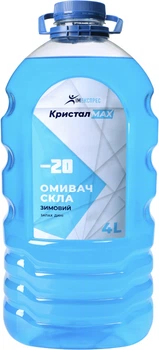 Зимовий омивач скла КристалМAX -20°С 4 л Диня (4823092900661)