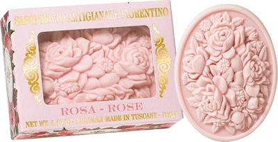 Мило натуральне Saponificio Artigianale Fiorentino Rosa Троянда 125 г (8032665597276)