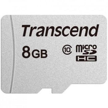 Карта памяти Transcend 8GB microSDHC class 10 UHS-I (TS8GUSD300S) (160928)