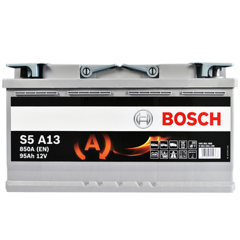 Аккумулятор автомобильный BOSCH AGM (S5A 130) (L5) 95Ah 850A R+