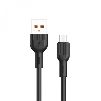Кабель SkyDolphin S03V USB - micro USB (M/M), 1 м, Чорний (USB-000420)