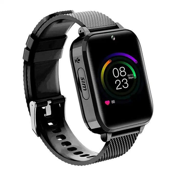 Дитячий смарт годинник Lemfo T27 з GPS трекером, камерою, голосовим та текстовим чатом Операційна система Android OS 4G Чорний