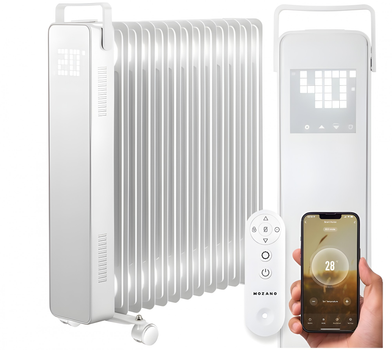 Масляные обогреватели с пультом Mozano Smart Heater 3000 13 ребер