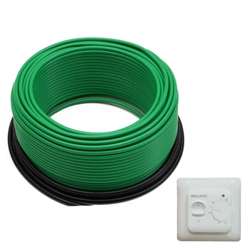 Комплект Нагревательный кабель ThermoGreen CT20-1000W 50 м.п + Терморегулятор M5.16