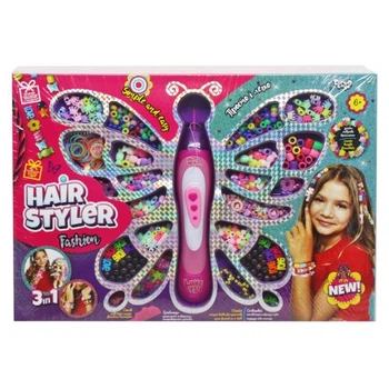 Набор для создания украшений для волос Hair Styler с бусинами для девочек для творчества и стиля