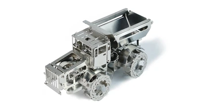 Механический металлический конструктор 3d пазл Time for Machine трактор Hot Tractor
