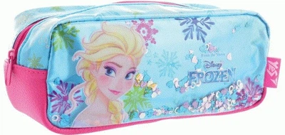 Пенал шкільний м'який TP-08 Frozen 19х7.5х7.5см YES