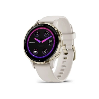 Смарт-часы Garmin Venu 3S, Ivory + Soft Gold, GPS (010-02785-04)