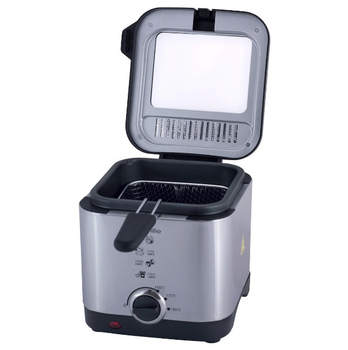 Електрична фритюрниця Kamille 900 Вт 1,5 л (KM-6812)