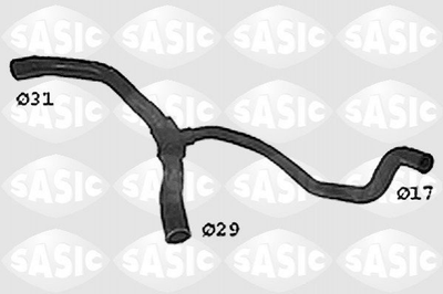 Патрубки системы охлаждения SASIC SWH4307 Renault Kangoo, Clio 7700834887