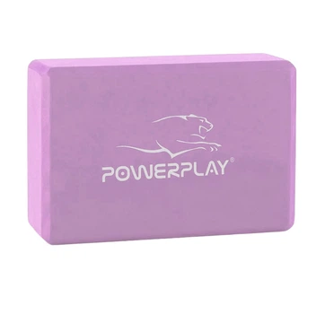 Йога-блок ( цеглина ) PowerPlay 4006 Yoga Brick Фіолетовий