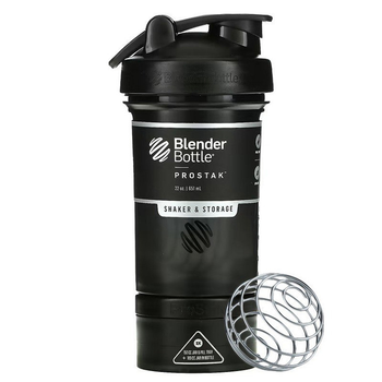  BlenderBottle Pro45 Extra Large Shaker Bottle, Grey/Black, 45-Ounce:  Home & Kitchen