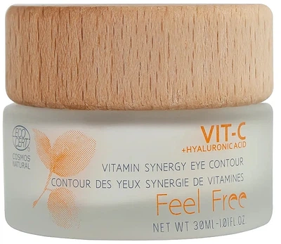 Крем для кожи вокруг глаз с витамином С - Feel Free Vit C + Hyaluronic Acid Vitamin Synergy Eye Contour Cream 30ml (1214886-132293)